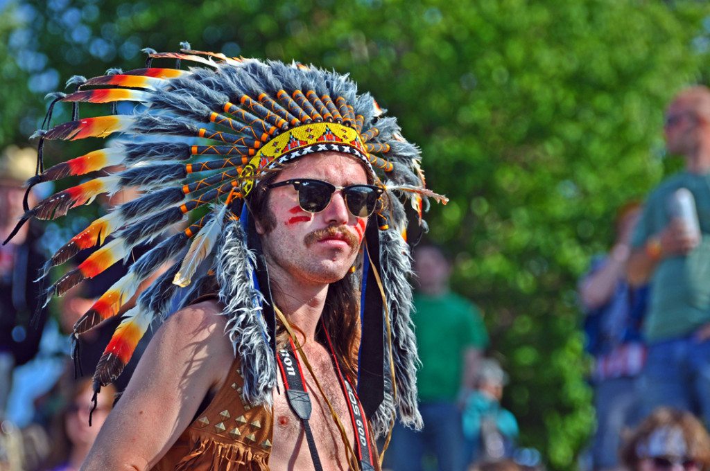 Indian Headdress Festival Dickhead