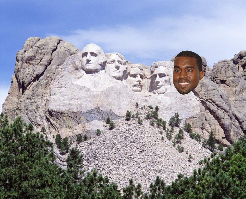 Kanye West Launches Petition To Have Face Added To Mount Rushmore