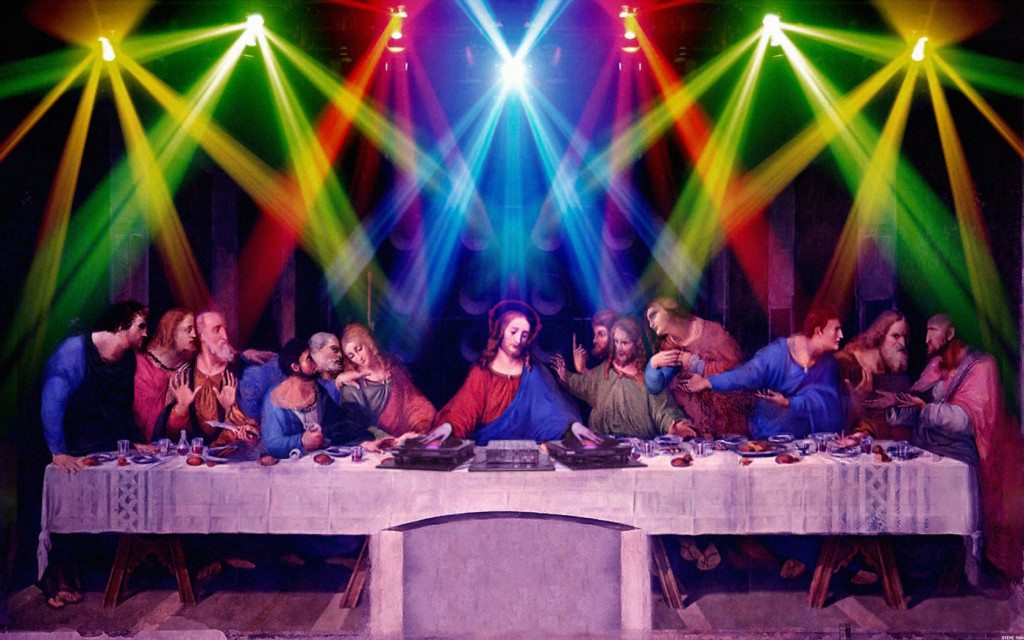 Jesus Christ Returns For DJ Set Where He Mixes Water Into Wine