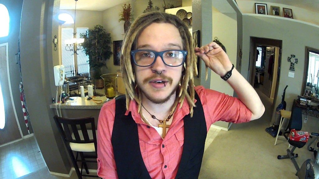 Reggae Fan Can't Skin Joints