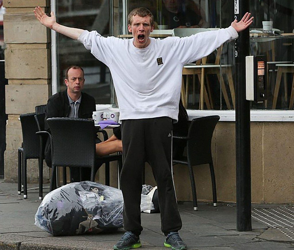 Shouting Drunk Abuse Knobhead's Favourite activity