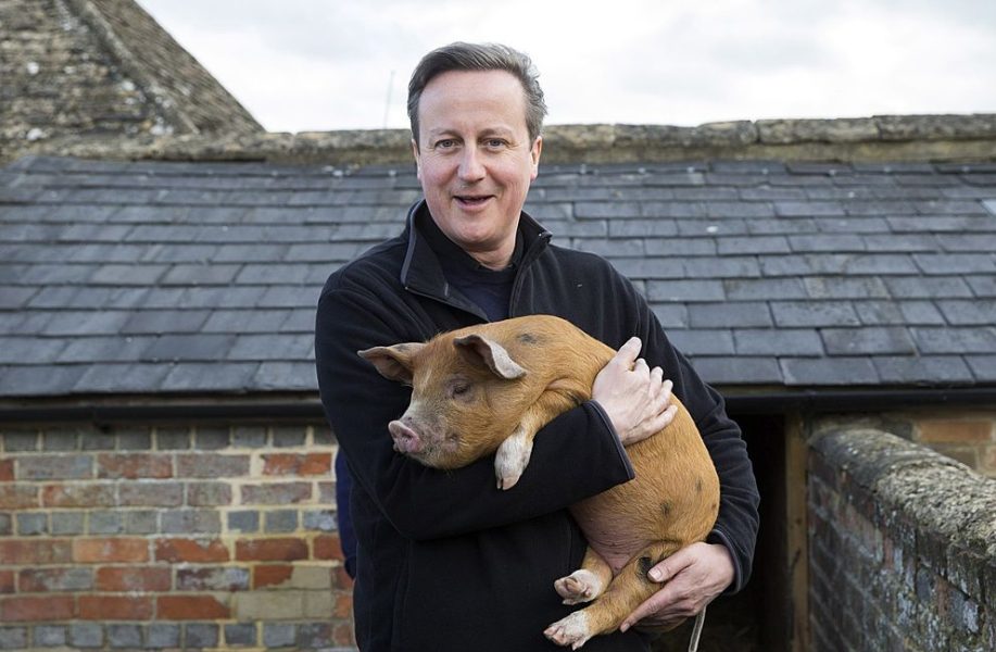 David Cameron British Prime Minister DJ Pork Scratchings London Boris Johnson Conservative Party