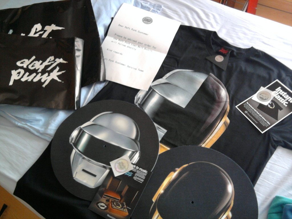 Daft Punk Virgin Records France Homework
