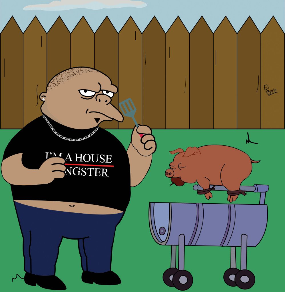 dj sneak house gangster simpsons