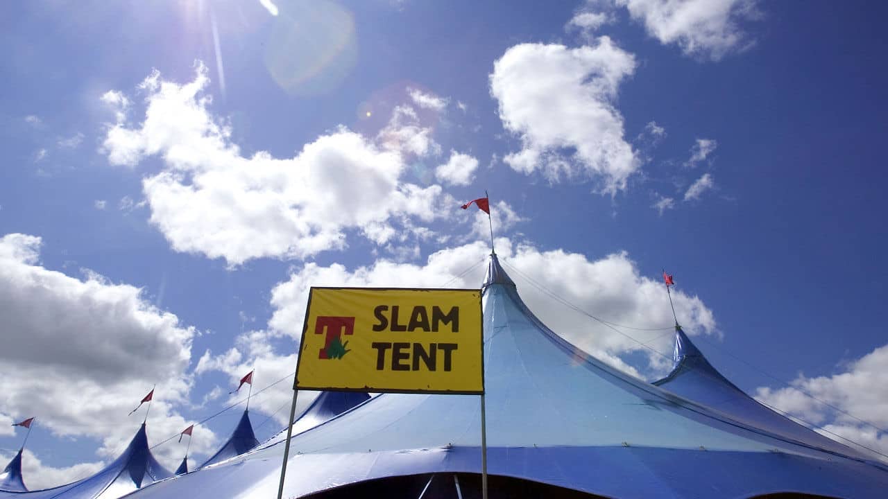 Slam Tent Glasgo Aberdeen Edinburgh Stirling Perth Invewrness East End Drumchapel Swedgers T In The Park Wunderground