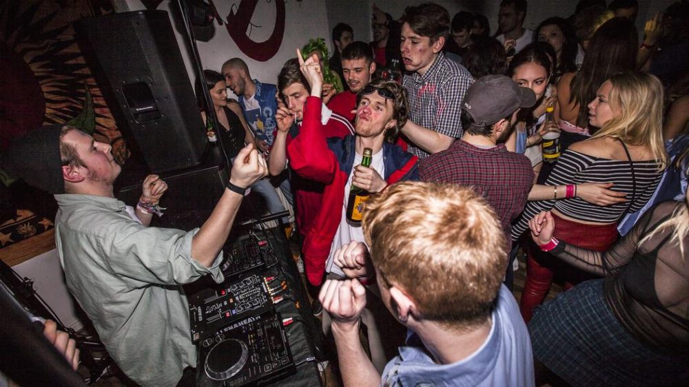 Staying in involves more drink and drugs than going out