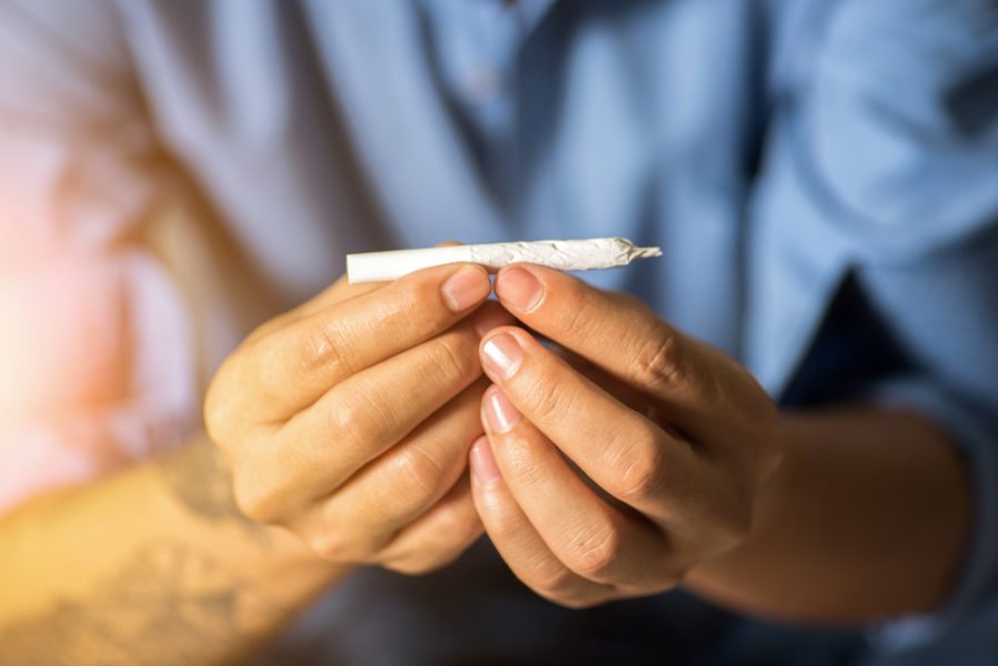 Lad reckons he'll get one more joint out of his leftover weed