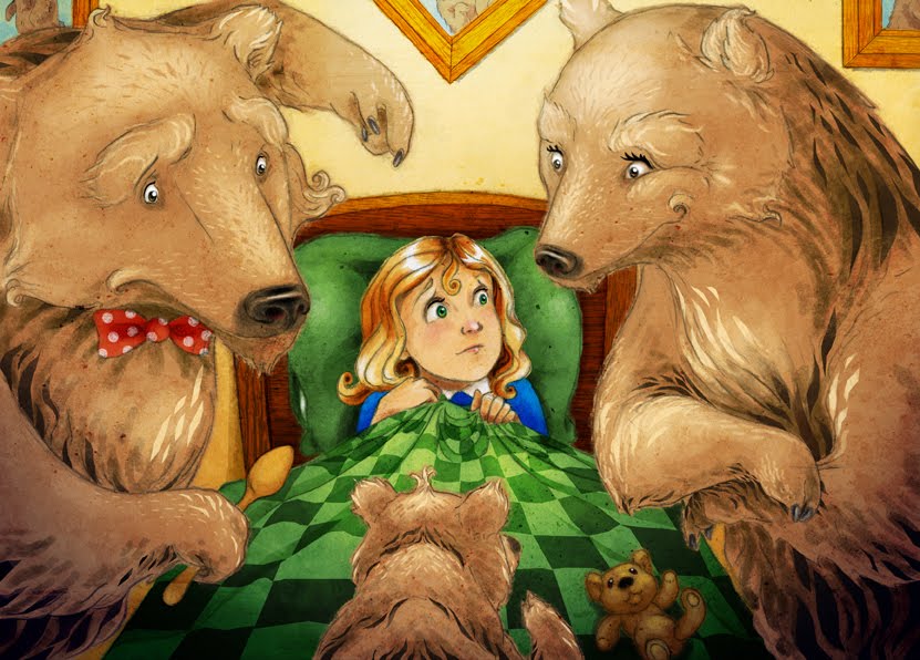 Goldilocks in K Hole after Sniffing Bears Lines